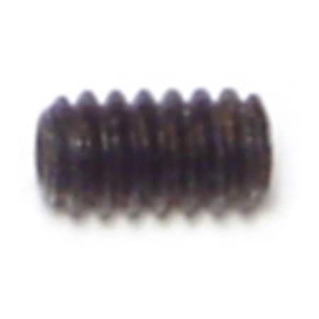 Midwest Fastener #6-32 x 1/4" Steel Coarse Thread Hex Socket Headless Set Screws 25PK 70751